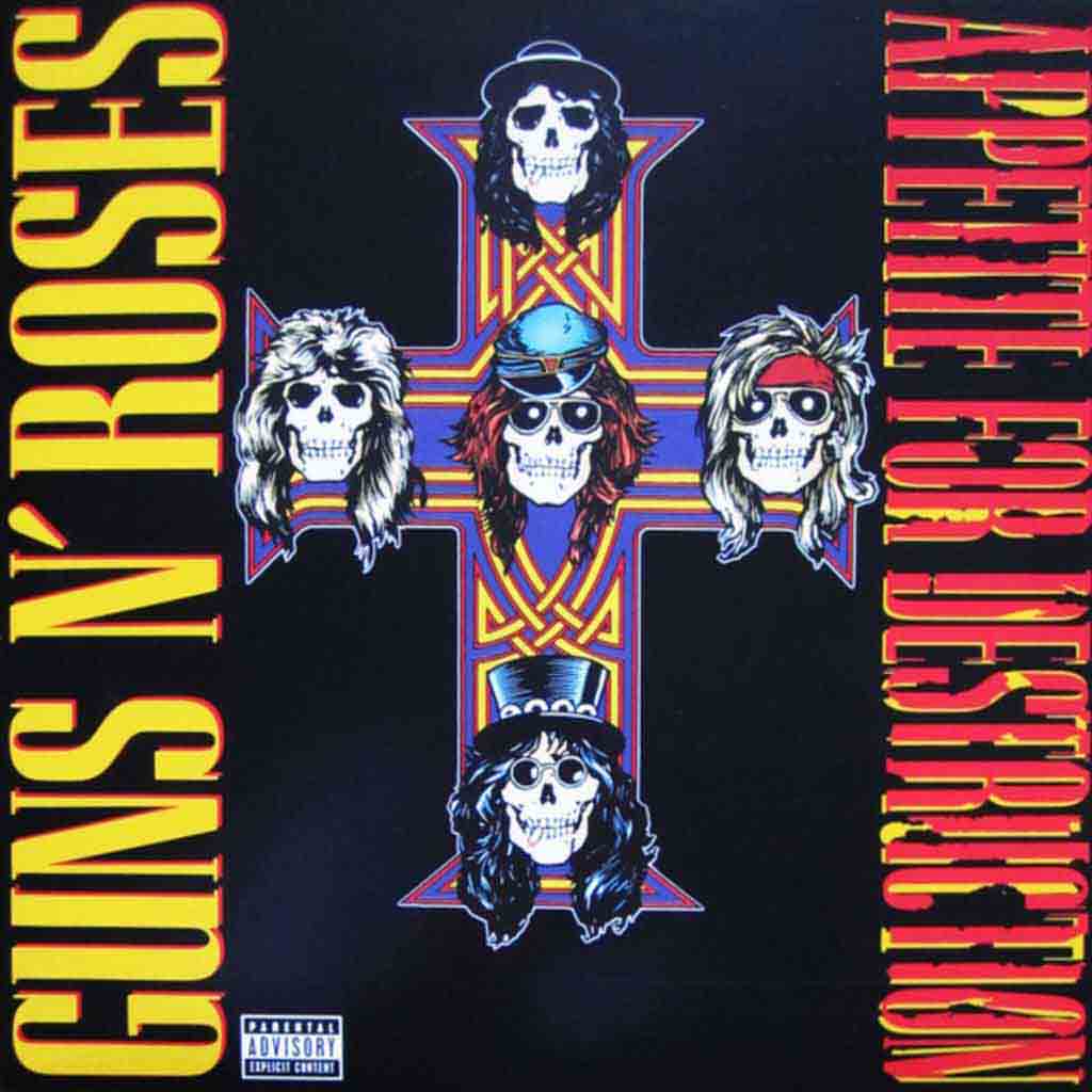 Guns N' Roses - Appetite For Destruction - Vinilo Nuevo (1LP